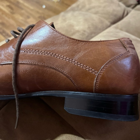 STACY ADAMS Men's Brown Dress Shoes. Size 10M - Picture 2 of 6